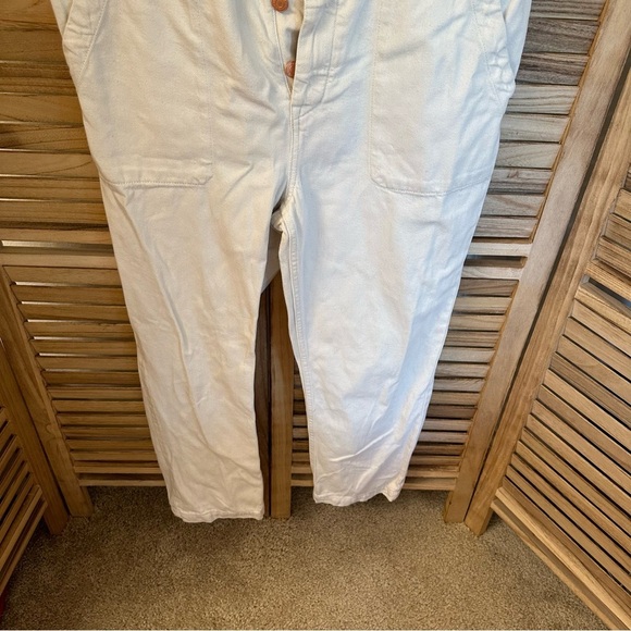 Everlane Short Sleeve Denim Coverall / Bone size 10 - Picture 4 of 7